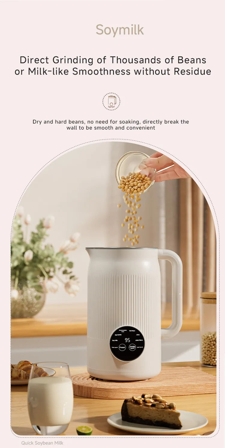 Soy Milk Maker & Juicer – Fresh Plant-Based Drinks at Home