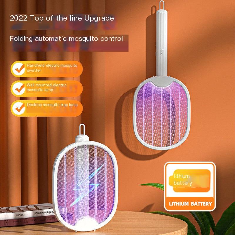 Mosquito Zapper & Fly Trap Lamp – Rechargeable & Foldable